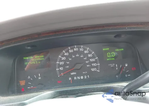 2000 Lincoln Town Car Executive from USA, damaged, VIN 1LNHM81W4YY871016